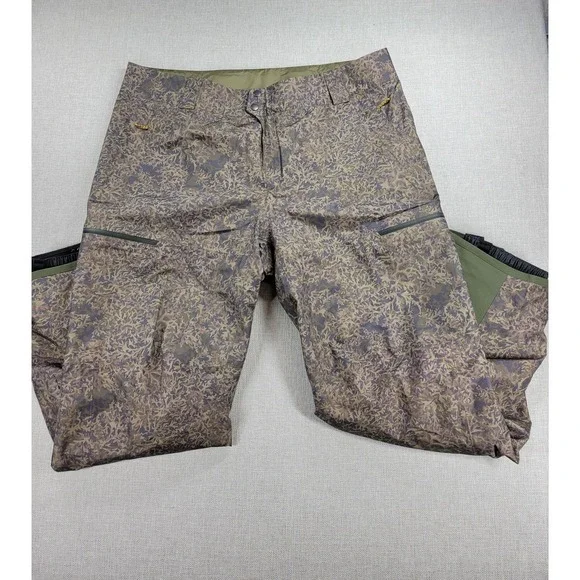 Patagonia Powder Town Mens Pants Size XXL Basin Green Ski Snowboard Trousers NEW - Picture 6 of 16